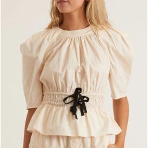 ULLA JOHNSON Denise Top In Dogwood